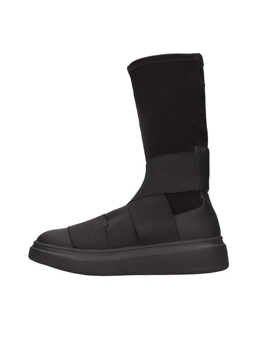 Sneakers in tessuto e gomma FESSURA | SHOES EDGE MIDMASKNERO